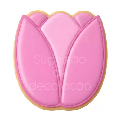 Cortador c/ Carimbo Túlipa