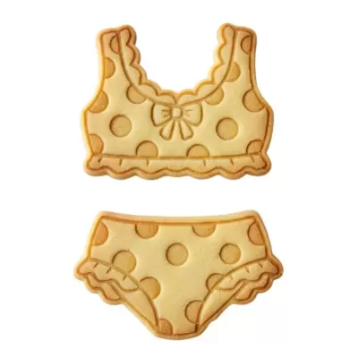 Cortador c/ Carimbo Biquini às Bolinhas