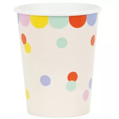 Copos Confettis Pastel