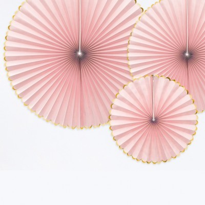 Rosetas Rosa Claro Conj. 3