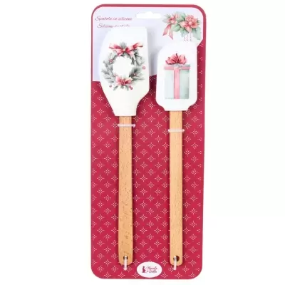 Conj. 2 Espátulas Natal
