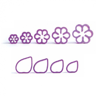 Conj. 9 Cortadores Gardenia