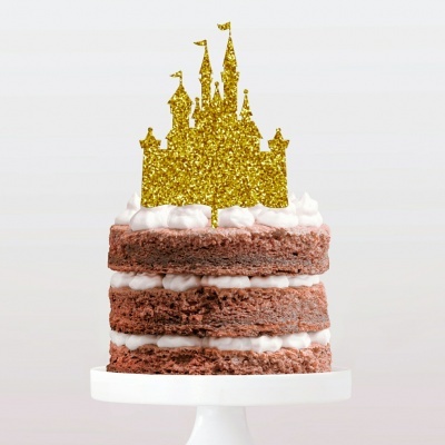 Topo Bolo Castelo Acrílico