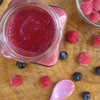 Recheio Curd Iogurte e Frutos Vermelhos 500g