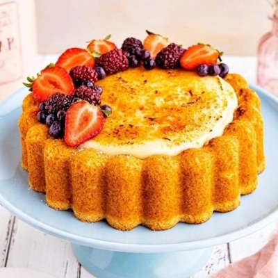 Forma Piscina Redonda Decorada 15cm