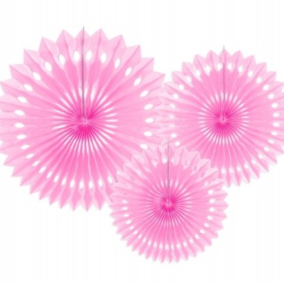 Rosetas Rosa Claro Conj. 3