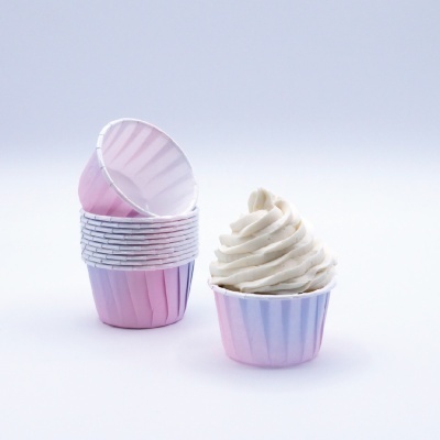 Formas Cupcakes Rosa e Lilás