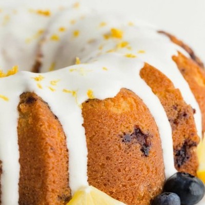 Preparado de Bolo de Limão e Mirtilos 500g