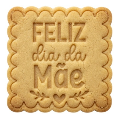 Cortador c/ Carimbo Feliz dia da Mãe