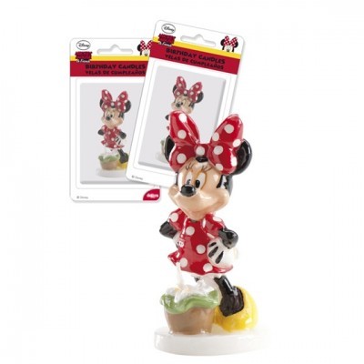 Vela Figura Minnie 3D