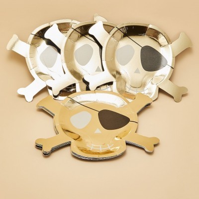 Pratos Piratas Caveira