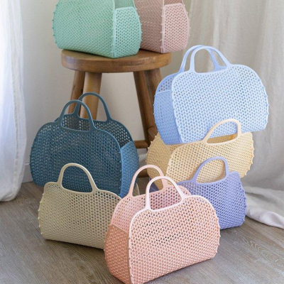 Bolsa Retro Azul Claro