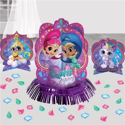Kit Decoração de Mesa Shimmer & Shine