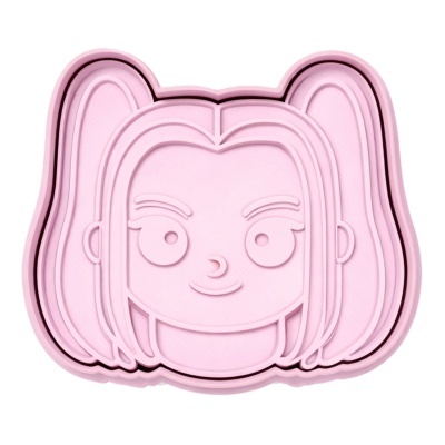 Cortador c/ Carimbo Guerreiras K-POP Demon Hunters Mira