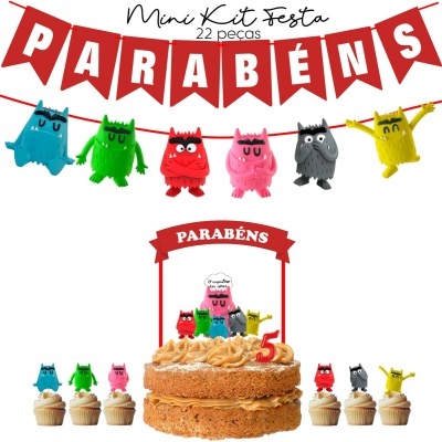 Kit Festa Pequenos Monstros