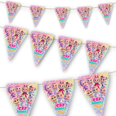 Bandeirolas Cry Babies