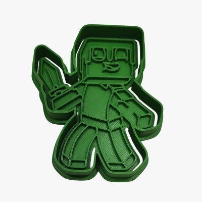 Cortador c/ Carimbo Minecraft