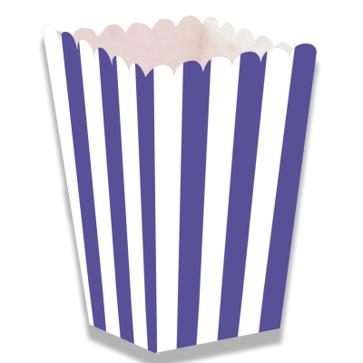 Pacotes Pipocas Riscas Roxo