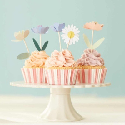 Kit Cupcakes Flores