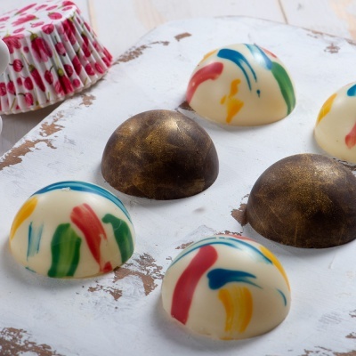 Molde Meia Esfera 5cm