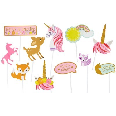 Adereços Fotografias Unicórnio Rosa