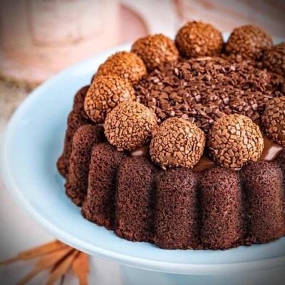 Forma Piscina Redonda Decorada 22cm