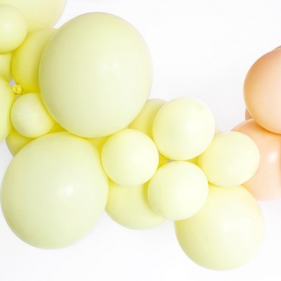 Balão Amarelo Pastel 23cm