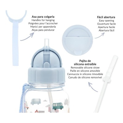 Garrafa Infantil City Cars