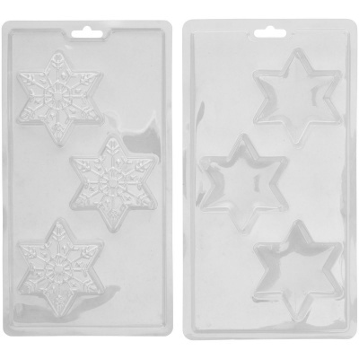Molde 3D Floco de Neve