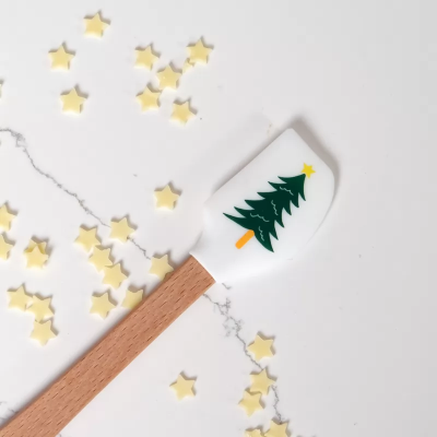 Conj. 2 Espátulas Natal Bailarina