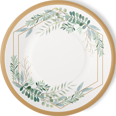 Pratos Eucalipto Grandes