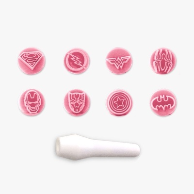 Carimbos Brigadeiro Super Heróis
