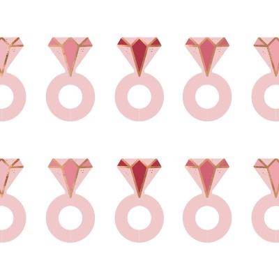 Etiquetas Marcadores Anel Diamante