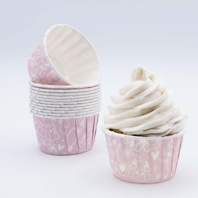 Formas Cupcakes Princesas Rosa