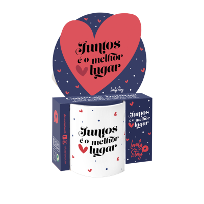 Caneca Juntos é o melhor lugar!