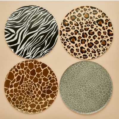 Pratos Animal Print