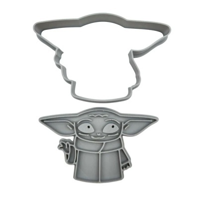 Cortador c/ Carimbo Baby Yoda