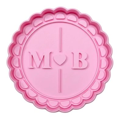 Cortador Personalizado Iniciais Cortador Personalizado Iniciais