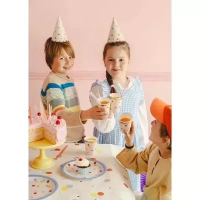 Copos Confettis Pastel