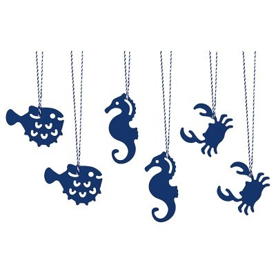 Etiquetas Animais do Mar