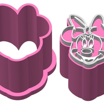 Molde Brigadeiro c/ Carimbo Minnie