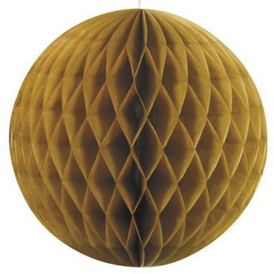 Bola de Papel Dourada