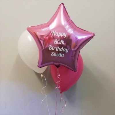 Balão + Texto Estrela Verde