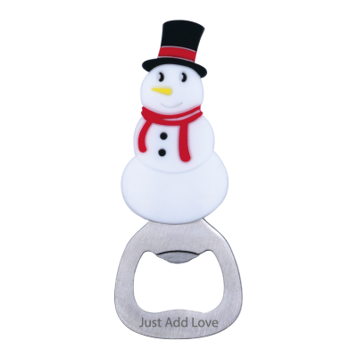 Abre Caricas Boneco de Neve Natal