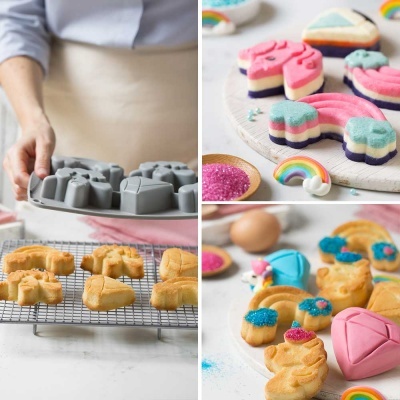 Forma Silicone Unicórnio