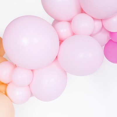 Balão Rosa Claro Pastel 30cm