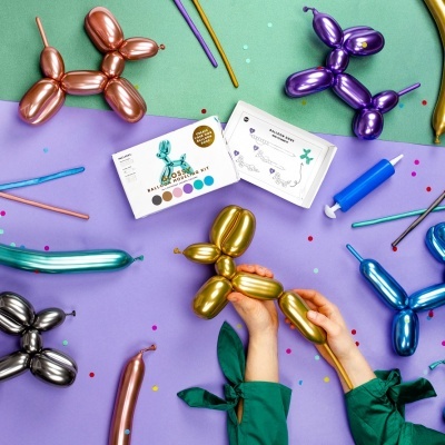 Balões de Modelagem Cromados