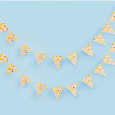 Bandeiras Triângulo Lemon & Gingham