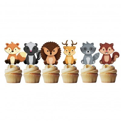 Toppers Animais do Bosque