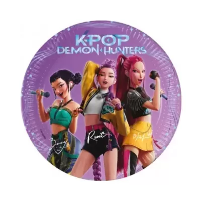 Pratos Guerreiras K-POP 20cm
